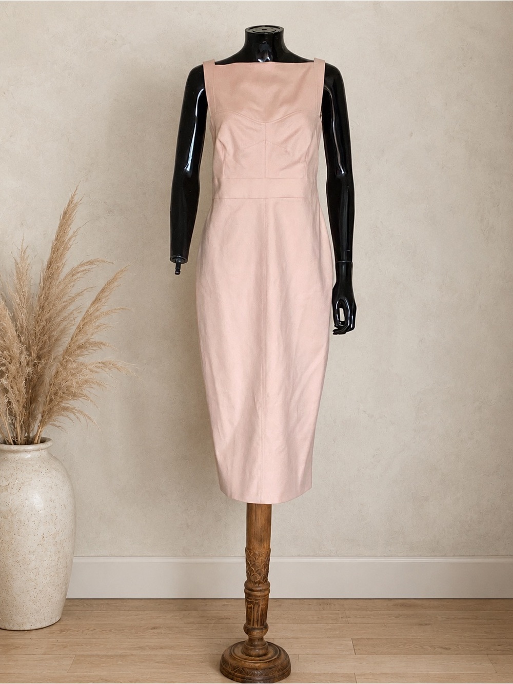 Ted Baker Pink Klarika Midi Dress size Ted 2, US6